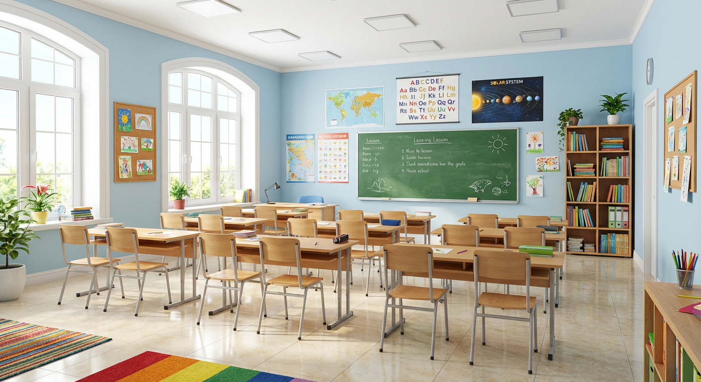 Classroom background